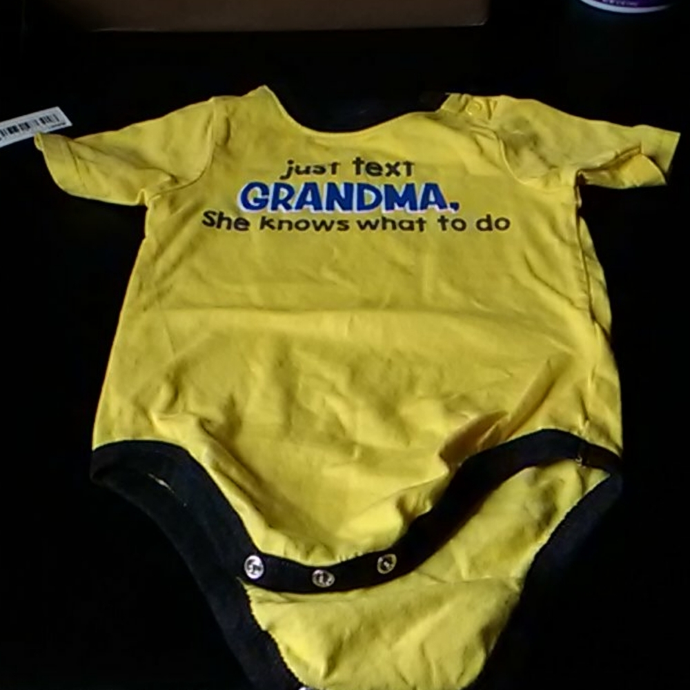 Garanimals organic cotton onesie